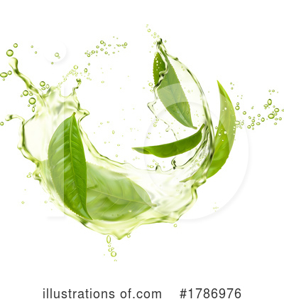 Green Tea Clipart #1786976 by Vector Tradition SM