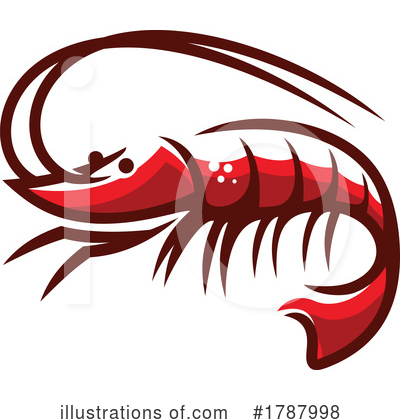 Shrimps Clipart #1787998 by Vector Tradition SM