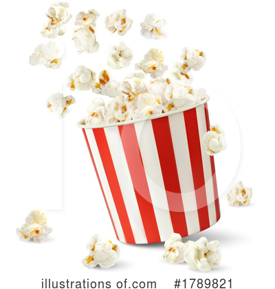 Popcorn Clipart #1789821 by Vector Tradition SM
