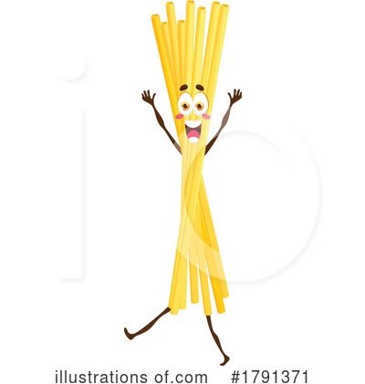 Spaghetti Clipart #1791371 by Vector Tradition SM