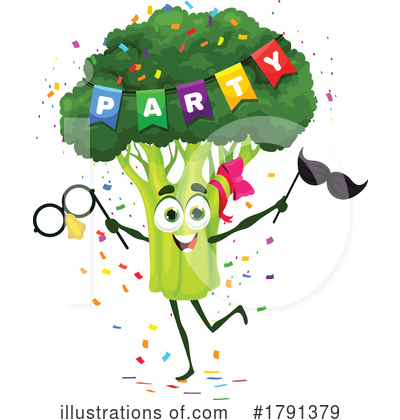 Broccoli Clipart #1791379 by Vector Tradition SM