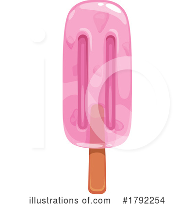 Popsicles Clipart #1792254 by Vector Tradition SM