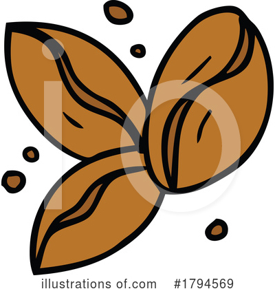 Coffee Beans Clipart #1794569 by lineartestpilot