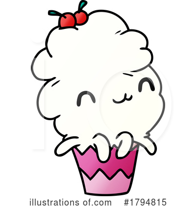 Cupcake Clipart #1794815 by lineartestpilot