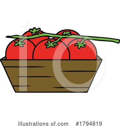 Tomato Clipart #1794819 by lineartestpilot
