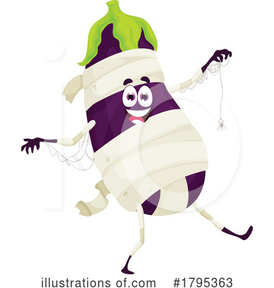 Eggplant Clipart #1795363 by Vector Tradition SM