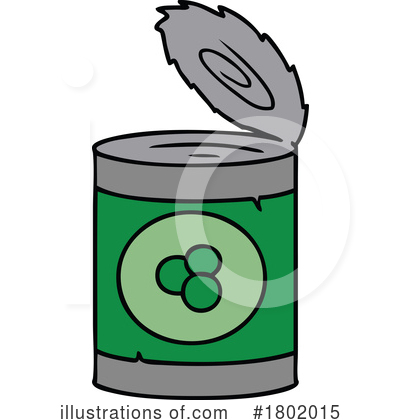 Canned Food Clipart #1802015 by lineartestpilot