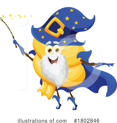 Wizard Clipart #1802846 by Vector Tradition SM