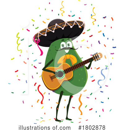 Mariachi Clipart #1802878 by Vector Tradition SM