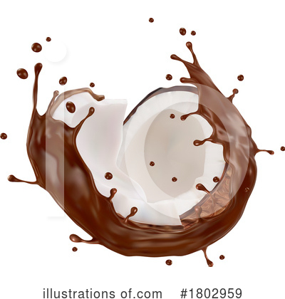 Chocolate Clipart #1802959 by Vector Tradition SM