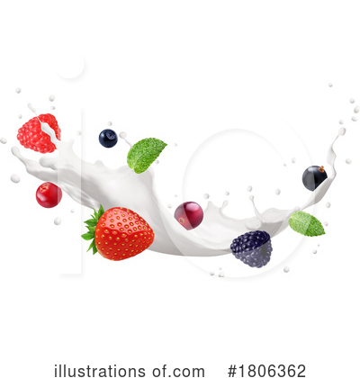 Berries Clipart #1806362 by Vector Tradition SM