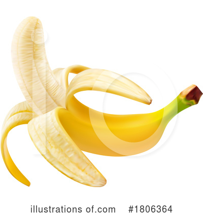 Banana Clipart #1806364 by Vector Tradition SM