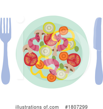 Royalty-Free (RF) Food Clipart Illustration by AtStockIllustration - Stock Sample #1807299