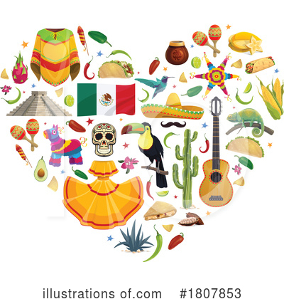 Taco Clipart #1807853 by Vector Tradition SM