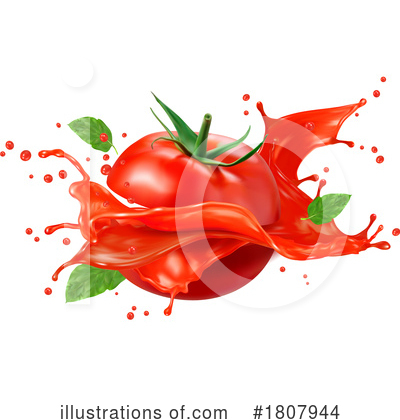 Tomato Juice Clipart #1807944 by Vector Tradition SM