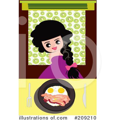 Royalty-Free (RF) Food Clipart Illustration by mayawizard101 - Stock Sample #209210