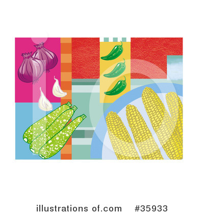 Royalty-Free (RF) Food Clipart Illustration by Lisa Arts - Stock Sample #35933
