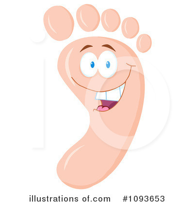Feet Clipart #1093653 by Hit Toon