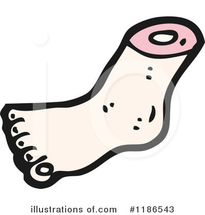 Foot Clipart #1186543 by lineartestpilot