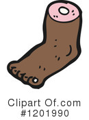 Foot Clipart #1201990 by lineartestpilot
