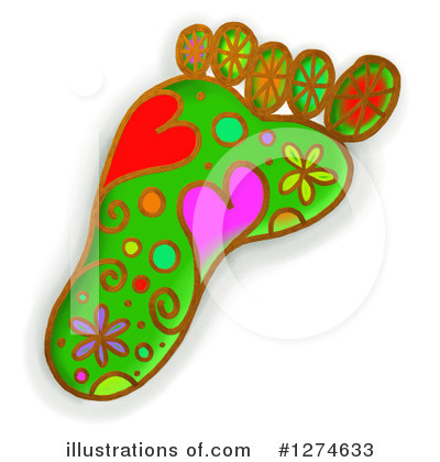 Royalty-Free (RF) Foot Clipart Illustration by Prawny - Stock Sample #1274633