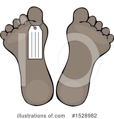Royalty-Free (RF) Foot Clipart Illustration by djart - Stock Sample #1528982