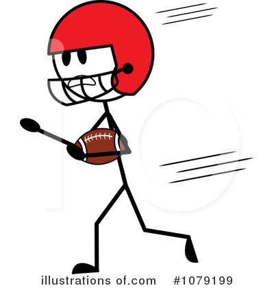 American Football Clipart #1079199 by Pams Clipart