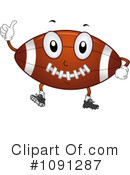 Football Clipart #1091287 by BNP Design Studio