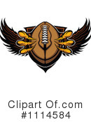 Football Clipart #1114584 by Chromaco