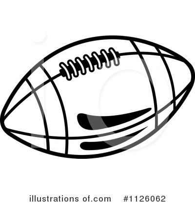Royalty-Free (RF) Football Clipart Illustration by Vector Tradition SM - Stock Sample #1126062