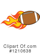 Football Clipart #1210638 by Hit Toon