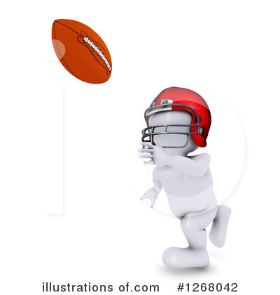Royalty-Free (RF) Football Clipart Illustration by KJ Pargeter - Stock Sample #1268042