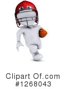 Football Clipart #1268043 by KJ Pargeter