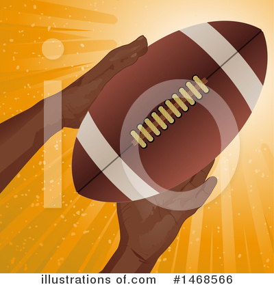 American Football Clipart #1468566 by elaineitalia