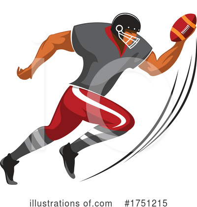 Football Clipart #1751215 by Vector Tradition SM
