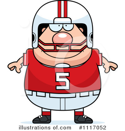 Football Clipart #1117052 by Cory Thoman