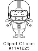 Football Player Clipart #1141225 by Cory Thoman