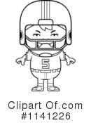 Football Player Clipart #1141226 by Cory Thoman