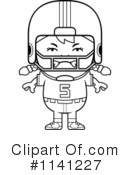 Football Player Clipart #1141227 by Cory Thoman