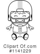 Football Player Clipart #1141229 by Cory Thoman
