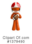 Football Player Clipart #1379490 by Leo Blanchette