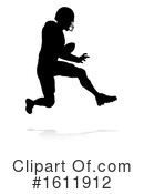 Football Player Clipart #1611912 by AtStockIllustration