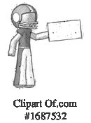 Football Player Clipart #1687532 by Leo Blanchette