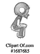 Football Player Clipart #1687685 by Leo Blanchette