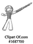 Football Player Clipart #1687700 by Leo Blanchette