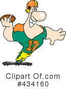 Football Players Clipart #434160 by toonaday