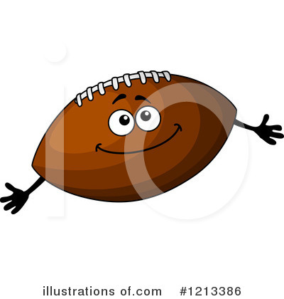 Royalty-Free (RF) Footballs Clipart Illustration by Vector Tradition SM - Stock Sample #1213386