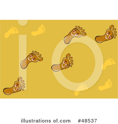 Foot Prints Clipart #48537 by Prawny
