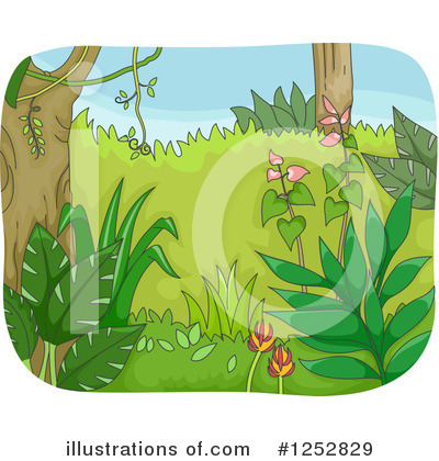 Royalty-Free (RF) Forest Clipart Illustration by BNP Design Studio - Stock Sample #1252829