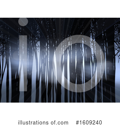 Royalty-Free (RF) Forest Clipart Illustration by KJ Pargeter - Stock Sample #1609240